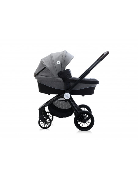 Carucior Set 3 in 1, Ramona, Steel Grey,10021682184