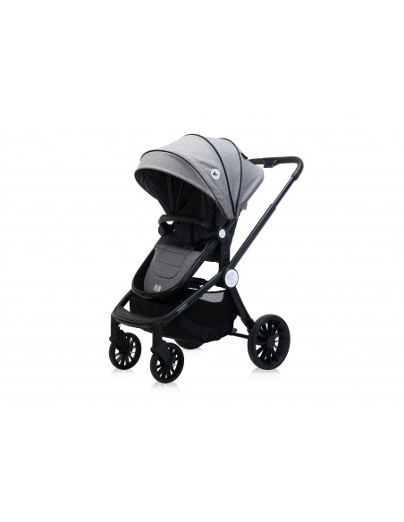Carucior Set 3 in 1, Ramona, Steel Grey,10021682184