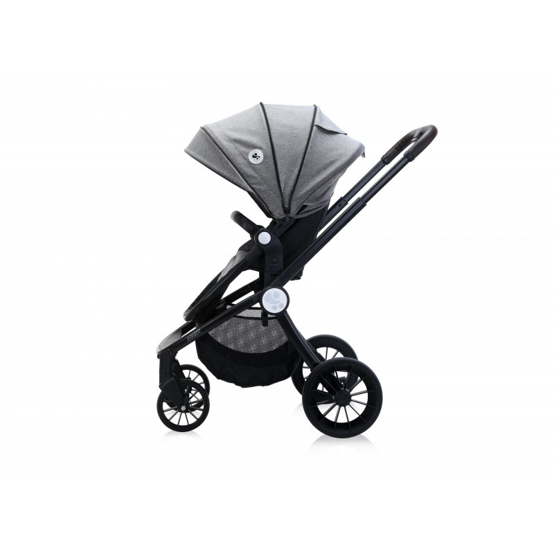 Carucior Set 3 in 1, Ramona, Steel Grey,10021682184