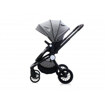 Carucior Set 3 in 1, Ramona, Steel Grey,10021682184