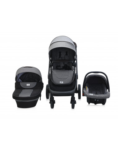 Carucior Set 3 in 1, Ramona, Steel Grey,10021682184