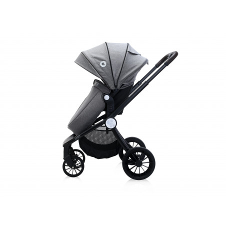 Carucior Set 3 in 1, Ramona, Steel Grey,10021682184