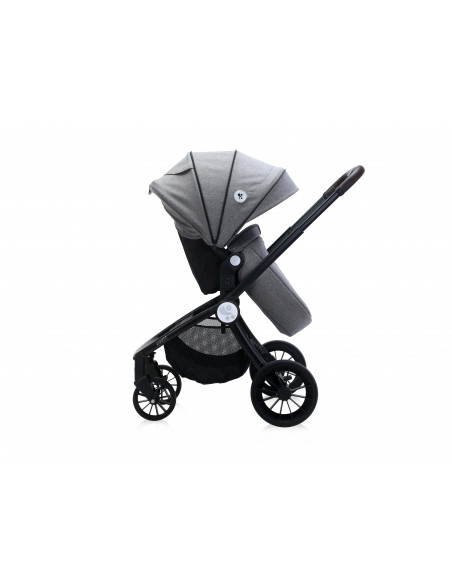 Carucior Set 3 in 1, Ramona, Steel Grey,10021682184