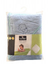 Prosop bebe cu gluga, 100x100 cm, Blue, Blue,20810400004