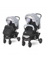 Carucior sport Lorelli Martina, cu husa de picioare, Silver