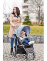 Carucior sport Lorelli Martina, cu husa de picioare, Silver