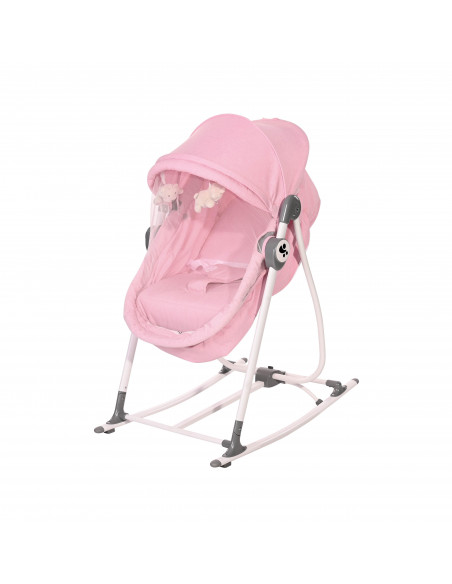 Patut leagan pentru nou nascut 2 in 1 Alicante, Pink,10080490001