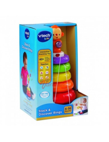 Vtech Turn muzical cu inele,VT166303