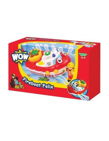WOW Toys - BARCA POMPIER FELIX (JUC BAIE),W01017