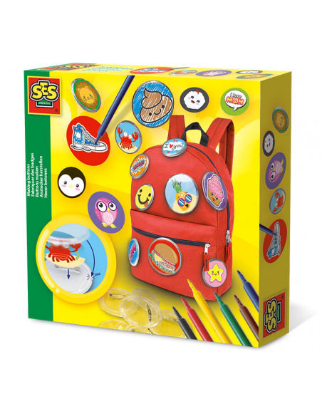 SES Creative Creeaza-ti insigne si butoni,S14004