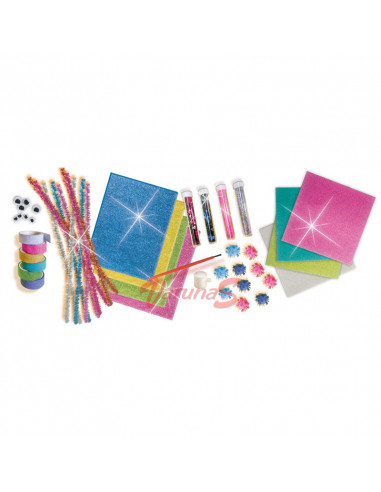 SES Creative Mega set cu sclipici,S14109