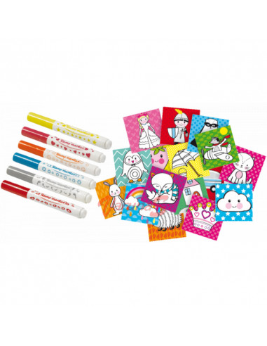 Set carioci stampila (6 buc) - SES (S14896),S14896