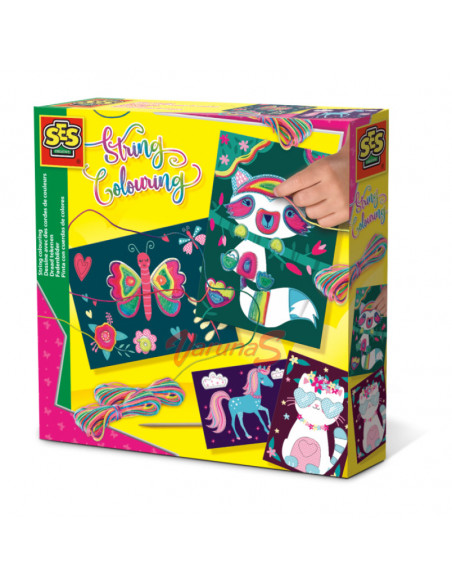 SES Creative Brodeaza cu fire colorate,S14713