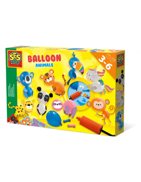 SES Creative Baloane Animale cu pompita,S14649