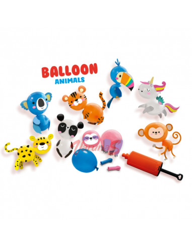 SES Creative Baloane Animale cu pompita,S14649