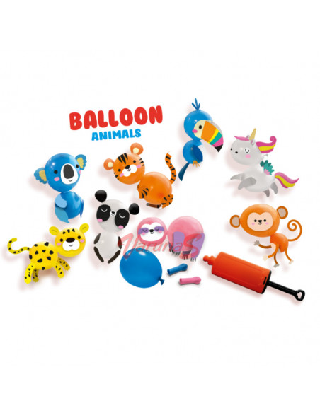 SES Creative Baloane Animale cu pompita,S14649