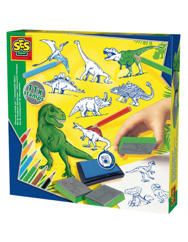 SES Creative Set stampile dinozauri,S14919