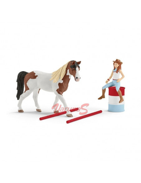 SCHLEICH Set de cƒÉlƒÉrie Western Horse Club Hannahs,SL42441