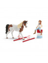SCHLEICH Set de călărie Western Horse Club Hannahs,SL42441