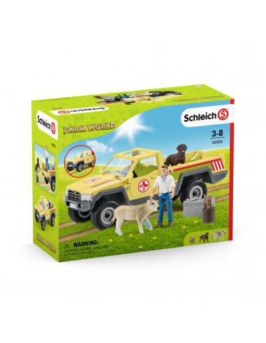 SCHLEICH Vizita medic veterinar la ferma,SL42503