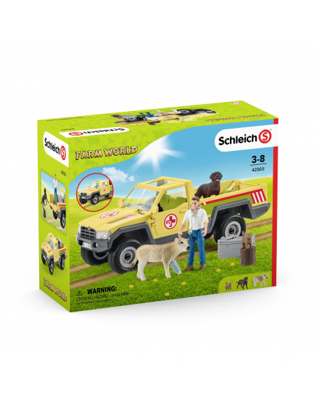 SCHLEICH Vizita medic veterinar la ferma,SL42503