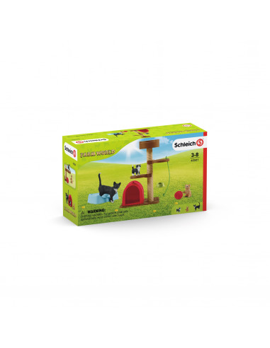 SCHLEICH Instrument de joaca pentru pisici dragute,SL42501