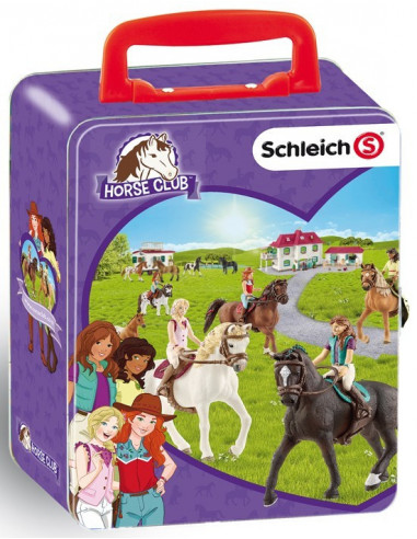 SCHLEICH HORSE CLUB cutie de colectare mare,TK3115