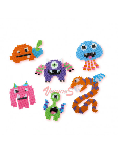 SES Creative Glow in the Dark Set margele - Monstrii,S06265