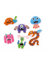 SES Creative Glow in the Dark Set margele - Monstrii,S06265