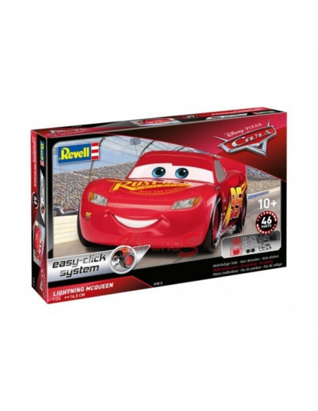Revell CARS 3 - LIGHTNING MCQUEEN (EASY CLICK),RV7813