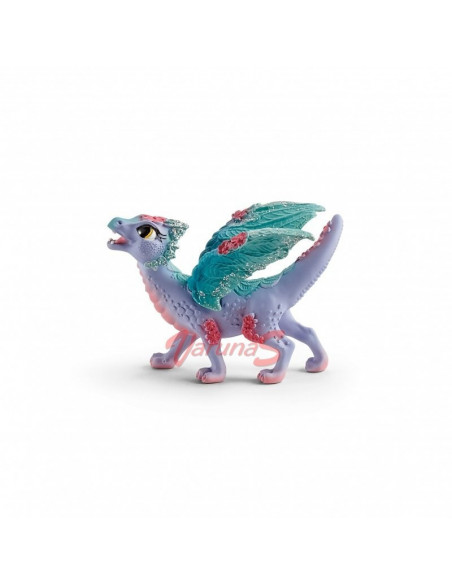 SCHLEICH Zmeoaica impodobita cu flori si pui,SL70592