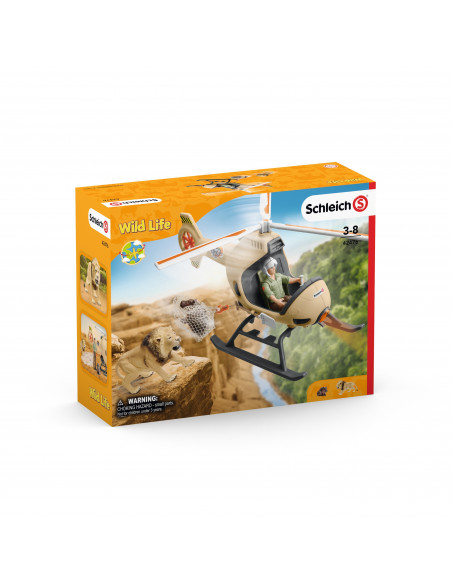 SCHLEICH Elicopter de salvare a animalelor,SL42476