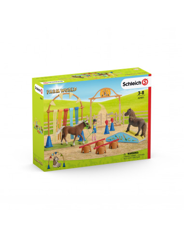 SCHLEICH Antrenament de agilitate,SL42481