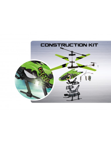 REVELL RC Construction Kit Helicopter 'MadEye' Glow in the