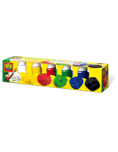 Set de sase culori pentru pictura 6x50ml SES,S00311