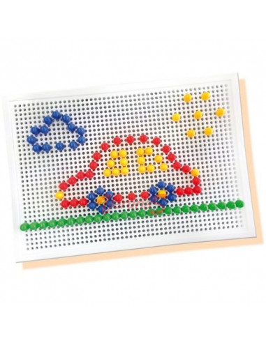 Set creativ mozaic cu pioni fantezie - SES (S14848),S14848