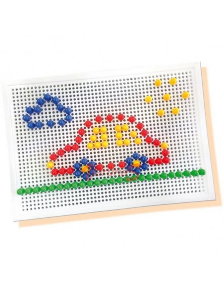 Set creativ mozaic cu pioni fantezie - SES (S14848),S14848