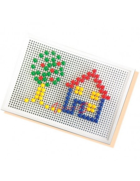 Set creativ mozaic cu pioni fantezie - SES (S14848),S14848