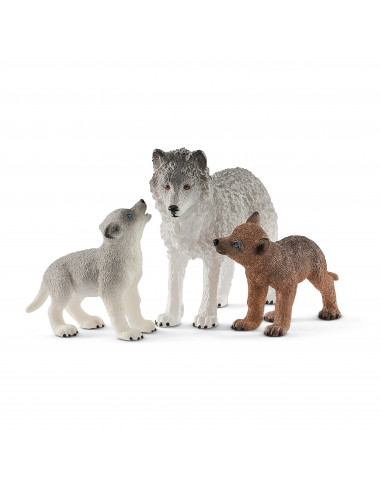 Schleich Lupoaica cu pui,SL42472
