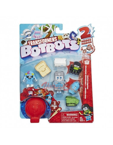 HASBRO Transformers BotBots Toys Series 1 Jock Squad 8-Pack --