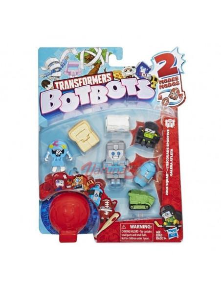 HASBRO Transformers BotBots Toys Series 1 Jock Squad 8-Pack --