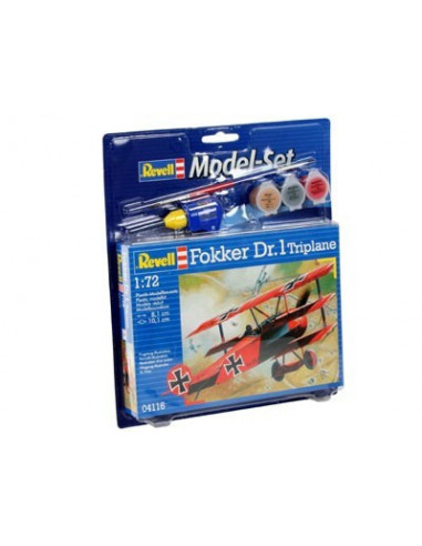 MODEL SET FOKKER DR.1 TRIPLANE Revell RV64116,RV64116