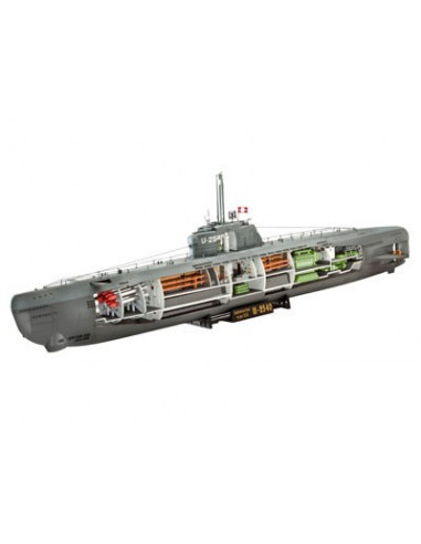 Deutsches U-Boot Typ XXI mit Interieur Revell RV5078,RV5078
