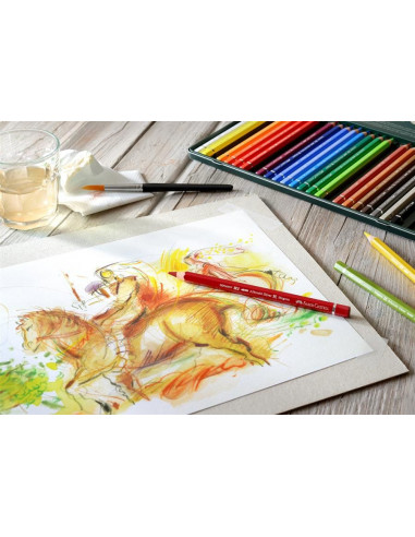 FC116924,Creioane Colorate Faber-Castell A.Durer Magnus, 24 Culori, Cutie Metal