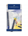 FC114712,Creioane Colorate Faber-Castell Goldfaber, 12 Culori, Cutie Metal
