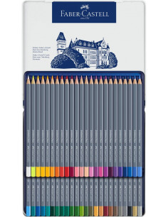 FC114748,Creioane Colorate Faber-Castell Goldfaber, 48 Culori, Cutie Metal 2