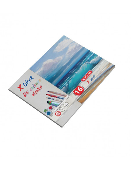 9478840,Bloc desen HERLITZ X.Block A4, 16 File, 250 Grame, Policrom
