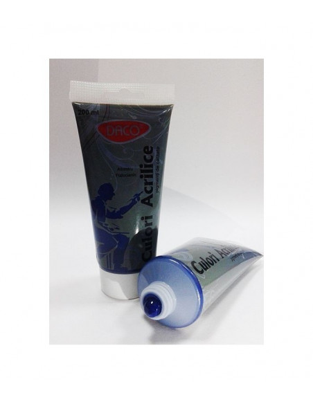 CU3200AF,Culori acril 200ml daco albastru ftalocianin cu3200af