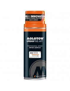 Spray acrilic UFA Artist Molotow, 400 ml, vermillion orange