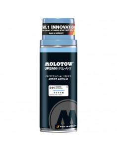 Spray acrilic UFA Artist Molotow, 400 ml, ceramic blue